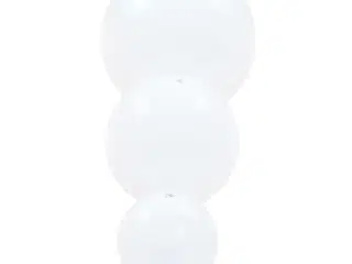 LED-kuglelampesæt 3 dele kugleformet 20/30/40 cm PMMA