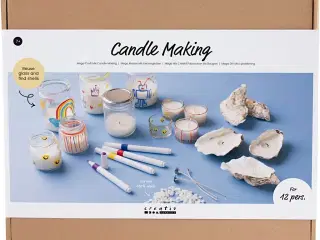 Mega DIY Mix til Lysstøbning - 10-12 personer