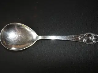 Serveringsbestik af sølvplet