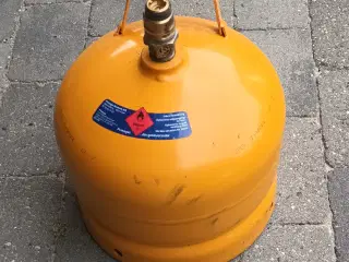 Tom gasflaske Gul 5 Kg ombyting