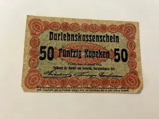50 Kopeken 1916 - Darlehenskassenschein