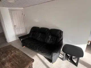 Lædersofa 