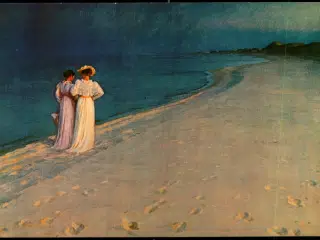 Krøyer - Sommeraften ved Skagen - Grafica 300 - Ubrugt