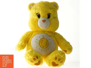 Carebears Gul plysbamse (str. 47 x 24 cm)