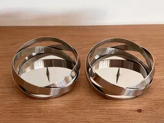 Georg Jensen Ribbon lysestager til bloklys.