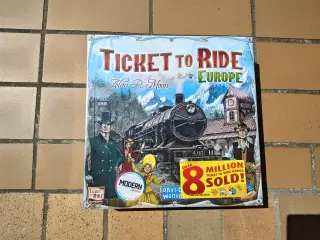 UBRUGT Ticket to Ride Brætspil