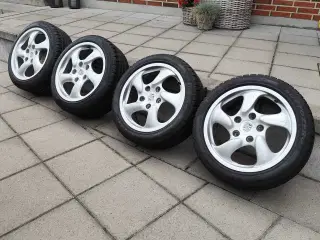 Originale Porsche alufælge 17 tommer 