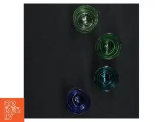 Farvede shots glas (str. 7 x 4 cm)