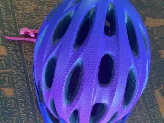 Bell cykelhjelm fra 50-57  lilla