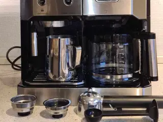 Delonghi kombi kaffe/espressomaskine