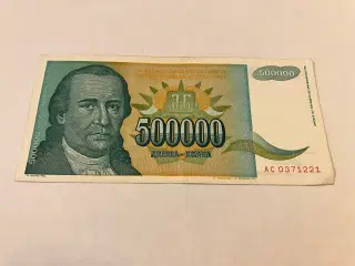 500.000 Dinara Jugoslavia