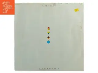 Elton John - Too Low For Zero LP fra Rocket Record Company (str. 31 x 31 cm)