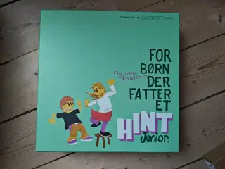 HINT Junior for børn der fatter et Hint Brætspil