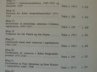 studier i toldregnskabsmateriale i begyndelsen af,