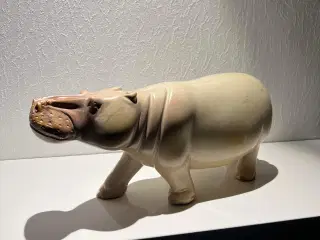 Skulptur Næsehorn & Flodhest