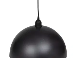 Loftslampe halvkugle 2 stk. højdejusterbar sort