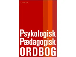 Psykologisk pædagogisk ordbog