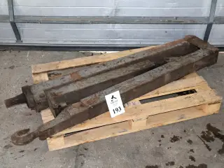 Hydraulisk kran, ikke afprøvet, stand ukendt.