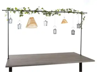 Esschert Design dekorativ bordstang med klemme sort