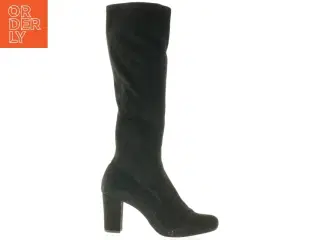 Lange sorte støvler str. 39 fra Unisa (str. 39 )