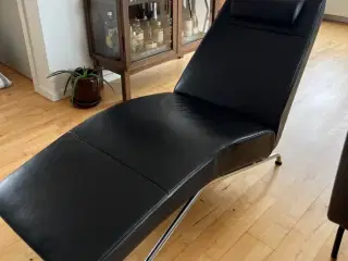 Cosmo læder chaiselong stol