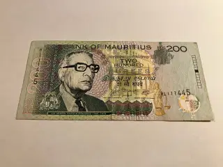200 Rupees Mauritius 2010
