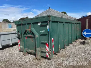 Container med hydraulisk låg Geostad 300-18