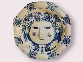 Wiinblad UNIKA, relief platte fra "Det blå Hus".