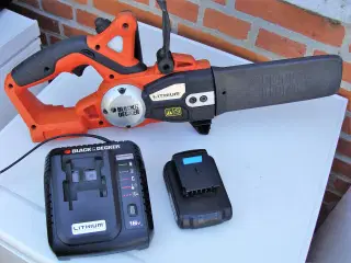 Black + Decker akku motorsav  GKC1817L