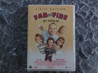 Far til Fire gir aldrig op  Dobbelt dvd