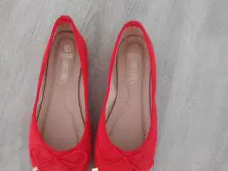 Røde Ballerina sko 