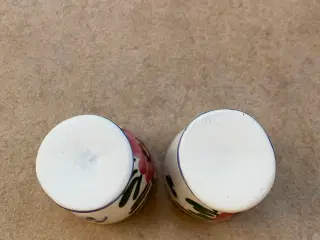 Æggebæger i porcelæn
