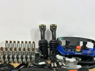 JC-joysticks + radiostyring Scanreco Walvoil DPX
