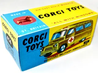 CORGI-TOYS - nye reproboxe til gamle biler - stk.
