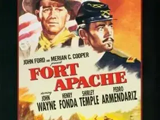 WESTERN ; Fort Apache med JOHN WAYNE