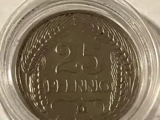 25 Pfennig 1909 D