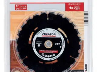 Rundsavsklinge 165 mm FS - 24 HM tænder