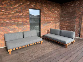 LANGKAWI LOUNGEHAVESÆT MED 2 STK.