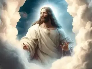 * Lærredsmaleri; Jesus