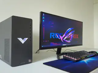 RTX 3060 Gamer PC + 29" Ultra Wide skærm