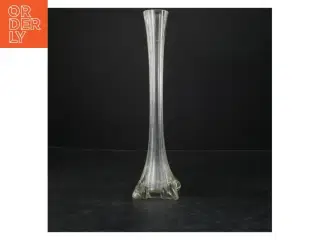 Antik liljevase Glasvase (str. 32x8 cm)