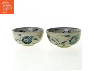 Keramik fra Vietnam - mellem skåle (str. 12 x 5 cm)