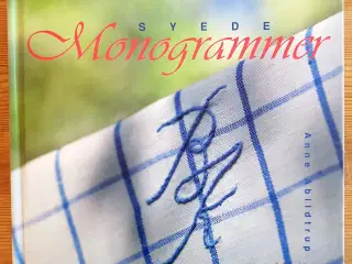 Syede Monogrammer  -  dansk bog