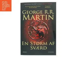 Game of Thrones på dansk: En storm af sværd af George R. R. Martin (Bog)