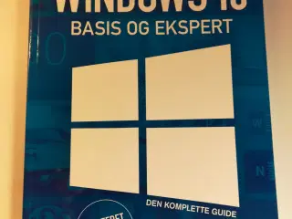 Windows 10 bogen - Basis og ekspert - bog 304 s.  