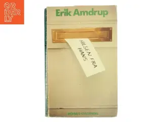 Hilsen fra Hans af Erik Amdrup (Bog)