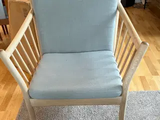 Lænestol/ Loungestol. Ubehandlet EG. 