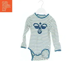 Langærmet body med striber fra Hummel (str. 98)