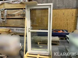 Yderdør 3 lags træ/alu - 1 styk