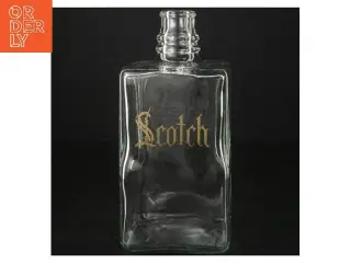 Glasflaske til whisky (str. 20 cm)